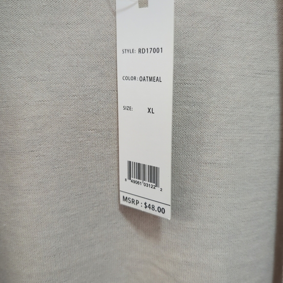 🆕Eclectic Studios 🤎Cardigan XL Draped Open Front Knit 3/4 Sleeve Sweater NWT - Picture 5 of 9